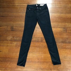 Rag and Bone Legging in Black Plush